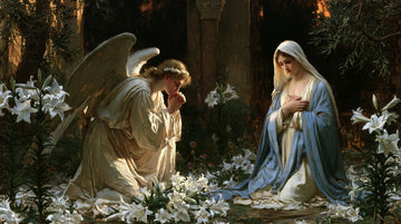 The Annunciation - The Annunciation in the Garden · Landscape n° 13