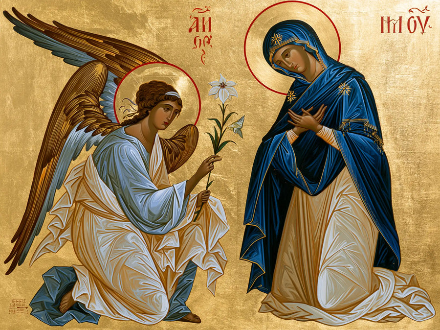The Annunciation - Contemporary Byzantine · Landscape n° 2