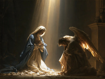 The Annunciation - Divine Light Descending upon Mary · Landscape n° 1