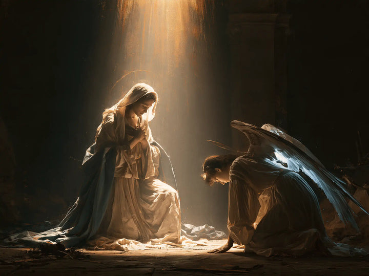 The Annunciation - Divine Light Descending upon Mary · Landscape n° 8