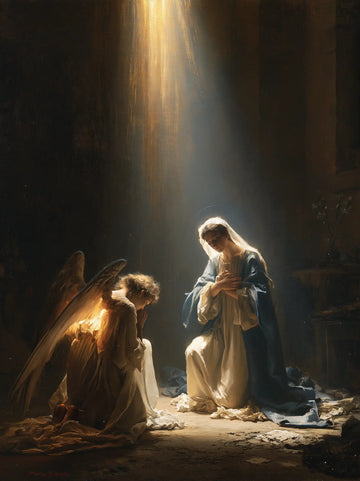 The Annunciation - Divine Light Descending upon Mary · Portrait n° 21