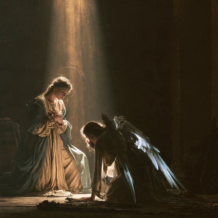 The Annunciation - Divine Light Descending upon Mary · Square n° 7