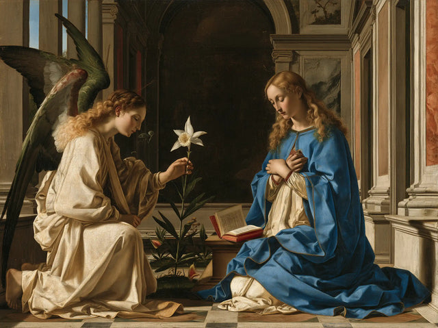 The Annunciation - Florentine Renaissance · Landscape n° 2