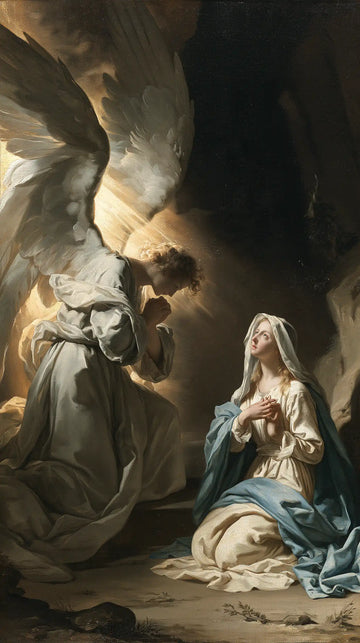 The Annunciation - Gabriel in Radiant Light · Portrait n° 8