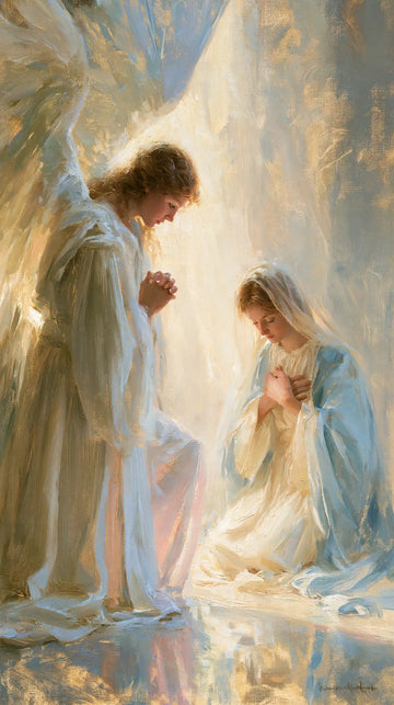 The Annunciation - Impressionist · Portrait n° 4