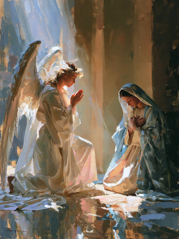 The Annunciation - Impressionist · Portrait n° 13