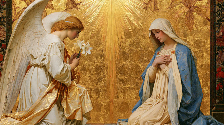 The Annunciation - Sacred Gold · Landscape n° 9