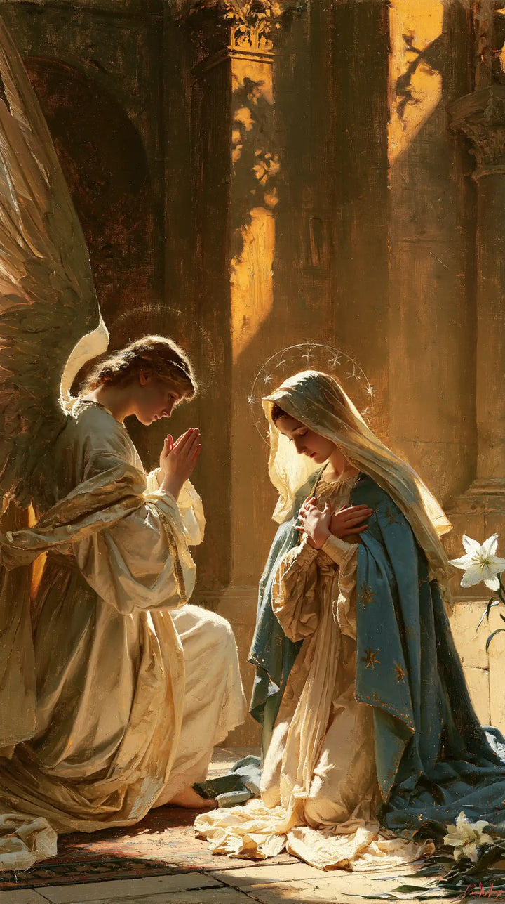 The Annunciation - The Silence of Mary · Portrait n° 7