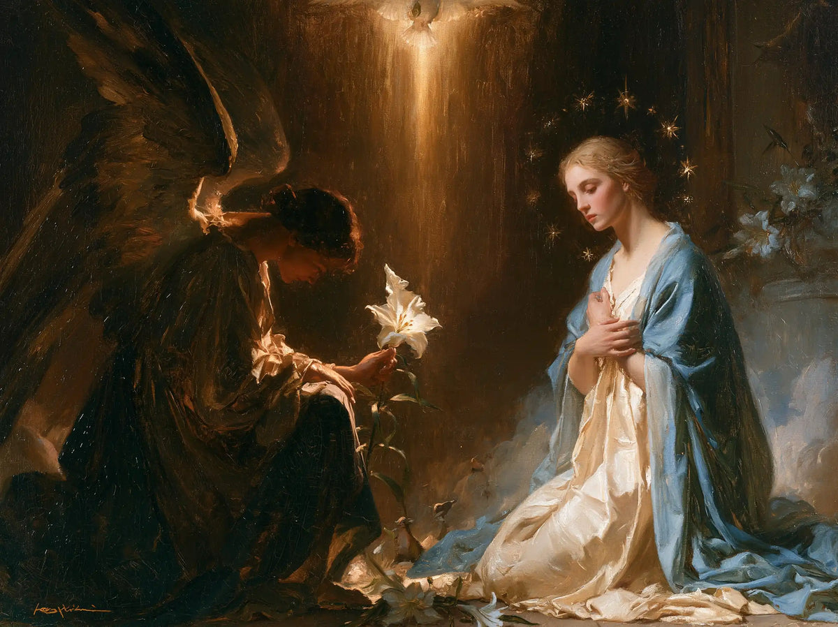 The Annunciation - Symbolist · Landscape n° 4