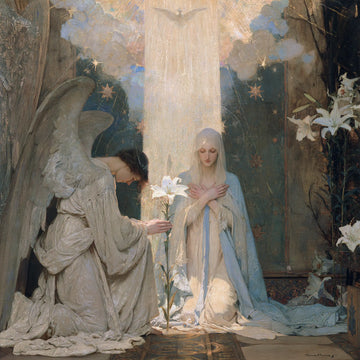 The Annunciation - Symbolist · Square n° 11