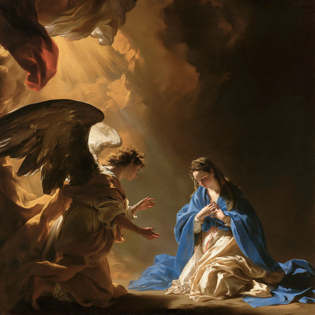 The Annunciation - Theatrical Baroque · Square n° 4