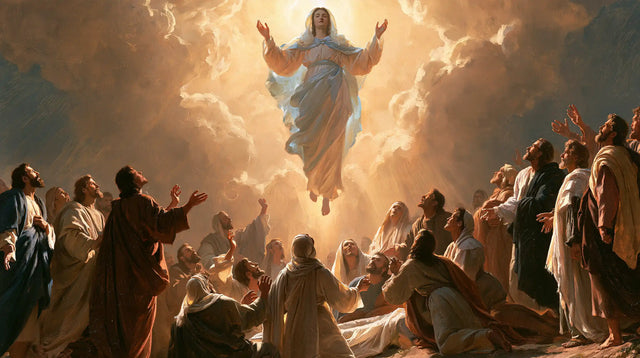 The Assumption of Mary — Hands Raised Toward Eternity