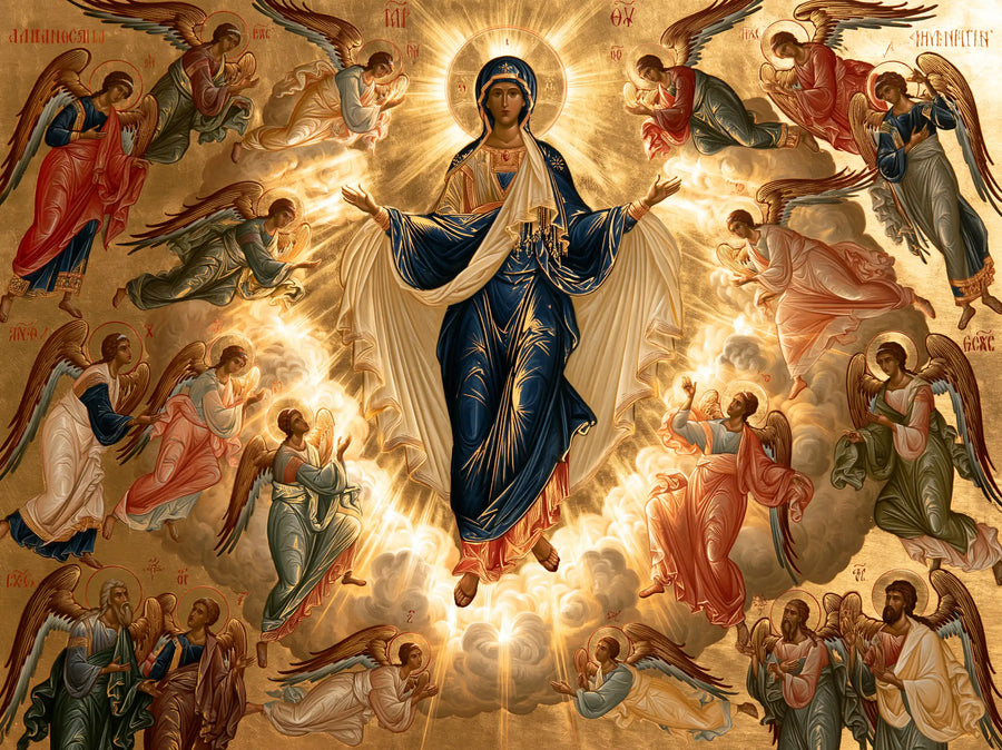 The Assumption of Mary - Contemporary Byzantine · Landscape n° 2