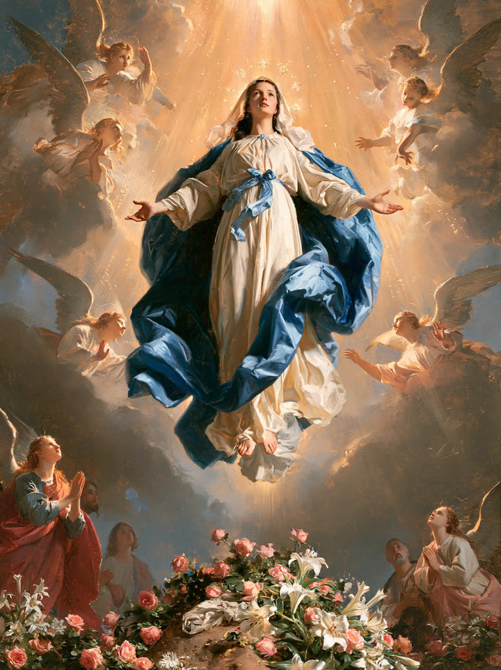 The Assumption of Mary — The Garden Beneath the Azure Knot