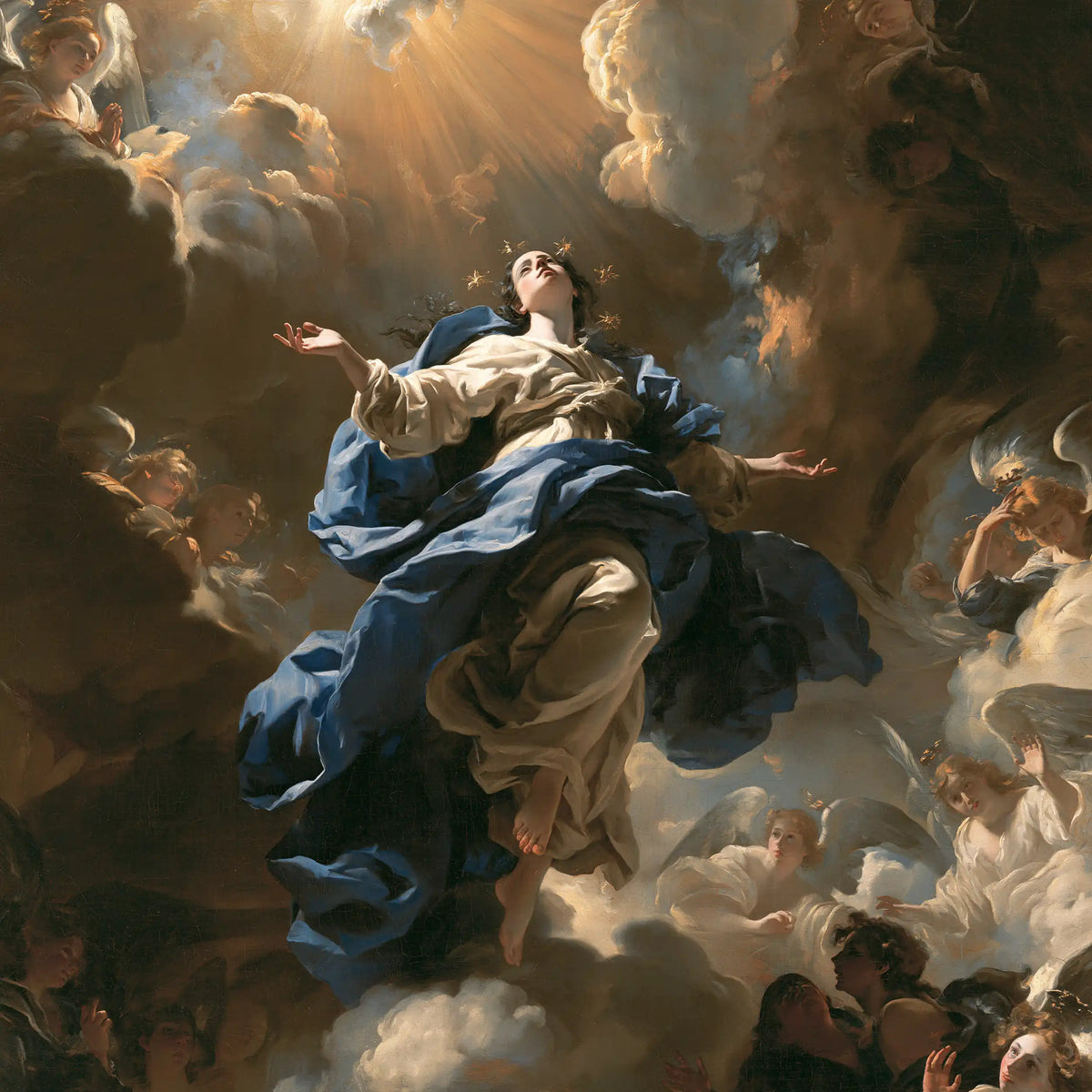 The Assumption of Mary — The Passage Between Winged Shadows