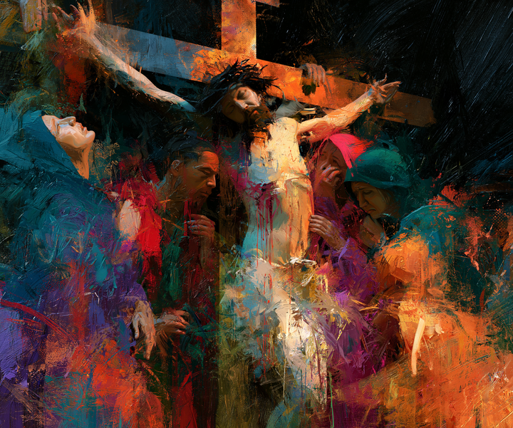 The Crucifixion - Expressionist · Landscape n° 8