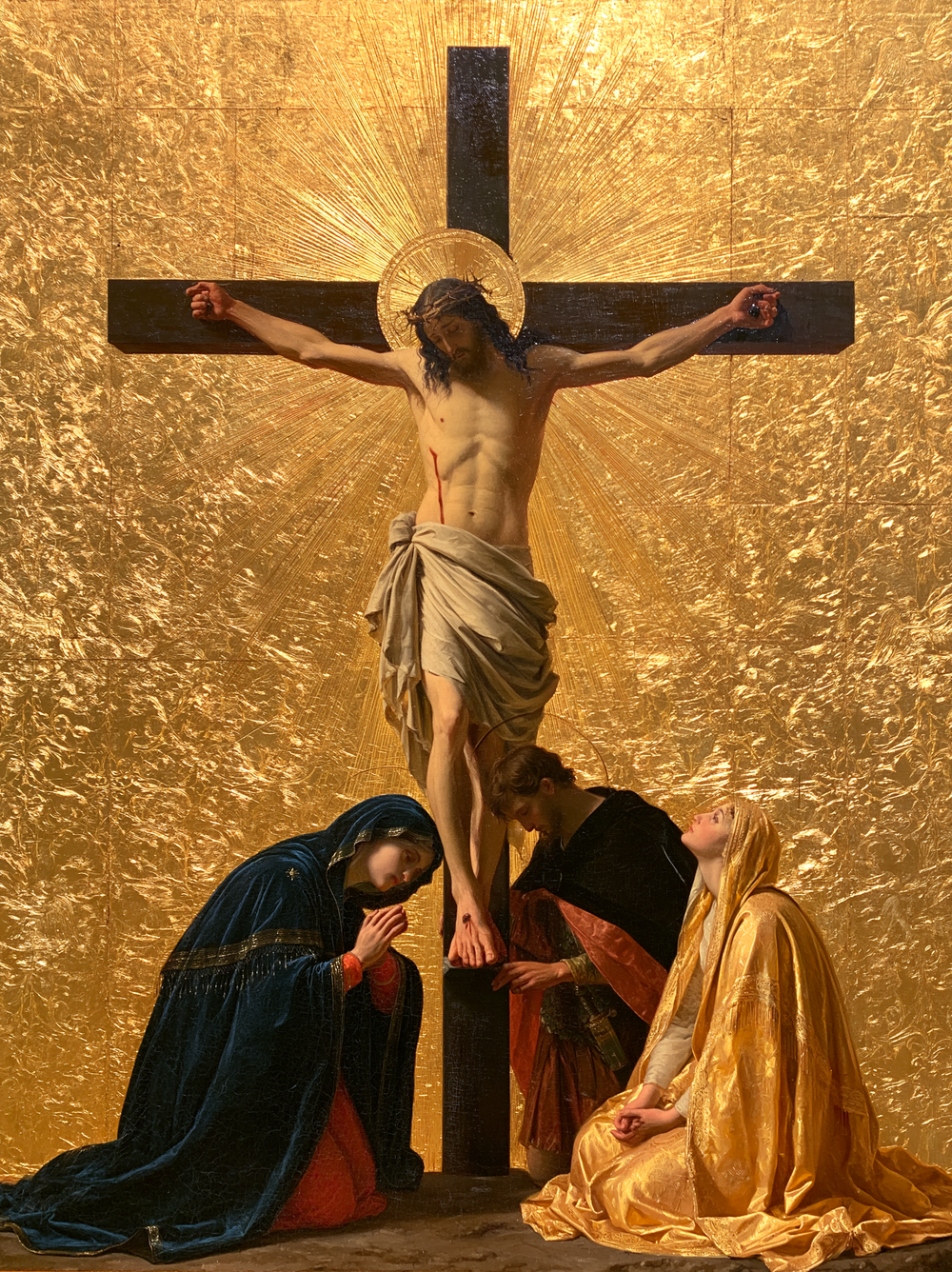 Ristiinnaulitseminen - Sacred Golden · Muotokuva n° 6 - Kristillinen taide