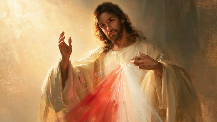 Divine Mercy Jesus — Tenderness in the Open Day