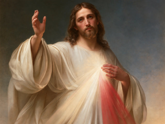 Divine Mercy Jesus – Mercy Under Gathering Clouds
