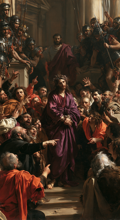 Ecce Homo - Liikkeen räjähdys · Muotokuva n° 5 - Kristillinen taide