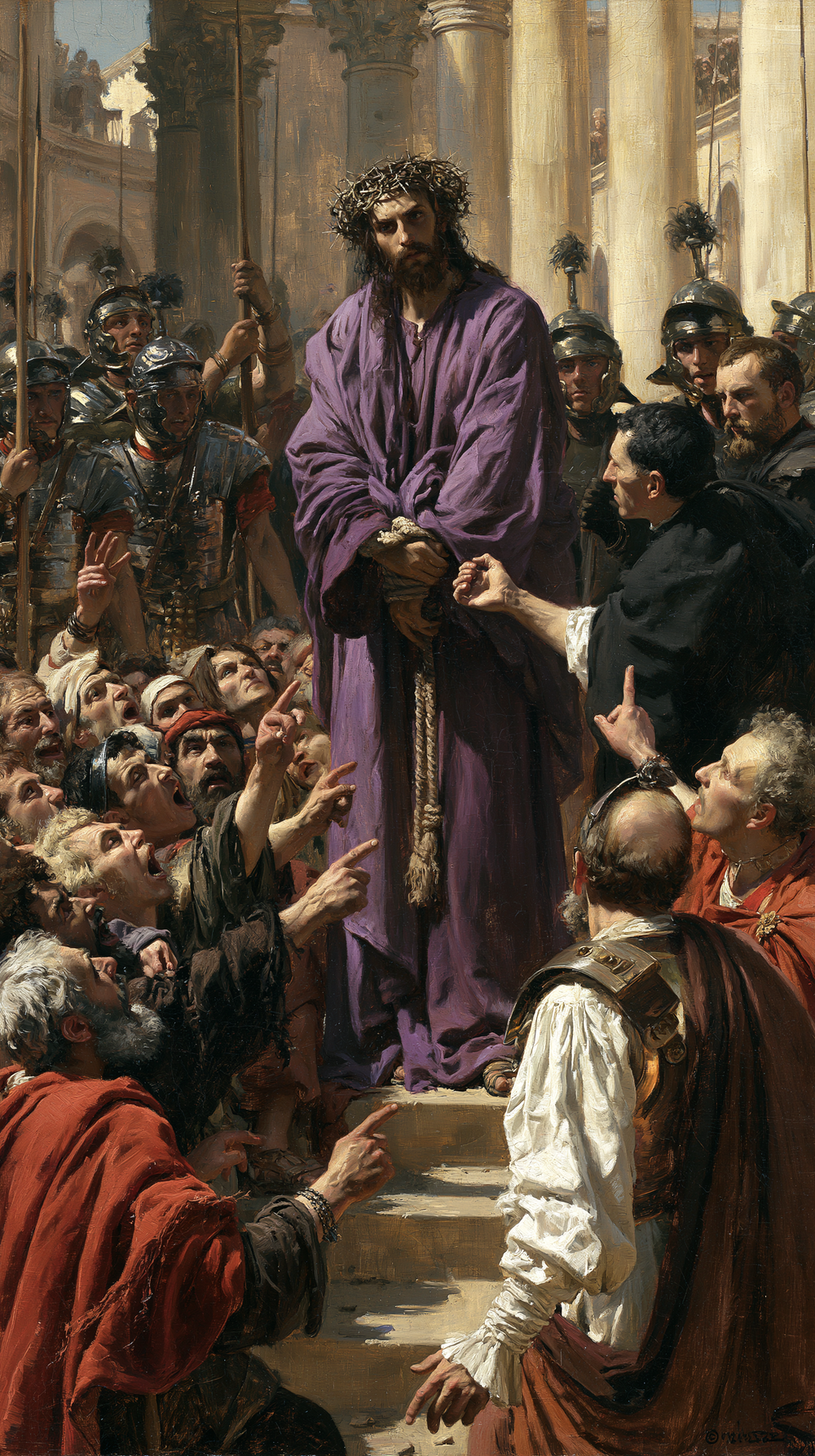 Ecce Homo - Liikkeen räjähdys · Muotokuva n° 9 - Kristillinen taide