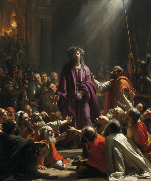 Ecce Homo - Liikkeen räjähdys · Muotokuva n° 25 - Kristillinen taide