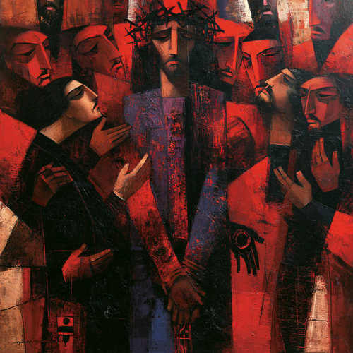 Ecce Homo - Ekspressionistinen · Carré n° 3 - Kristillinen taide