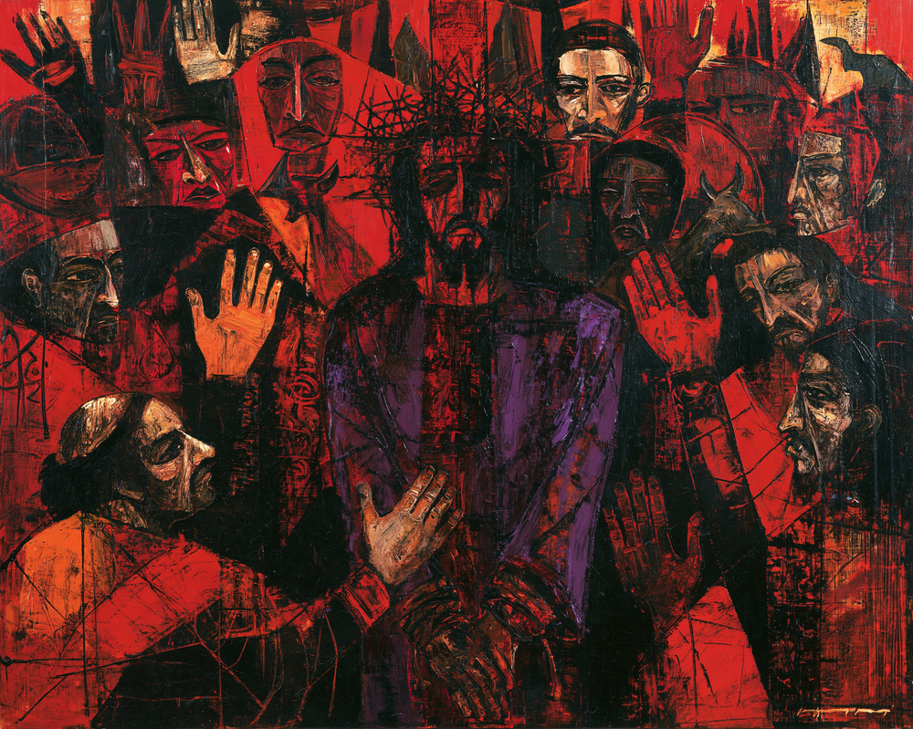 Ecce Homo - Ekspressionistinen · Maisema n° 7 - Kristillinen taide