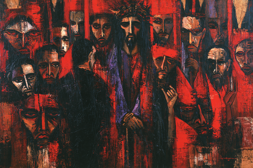 Ecce Homo - Ekspressionistinen · Maisema n° 15 - Kristillinen taide