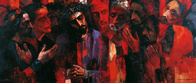 Ecce Homo - Ekspressionistinen · Maisema n° 25