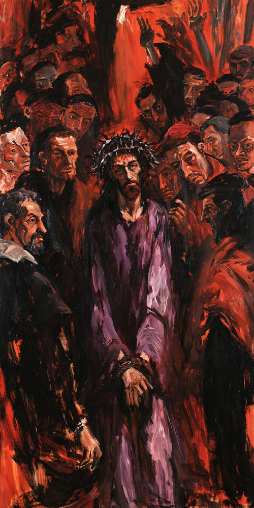 Ecce Homo - Ekspressionistinen · Muotokuva n° 1 - Kristillinen taide
