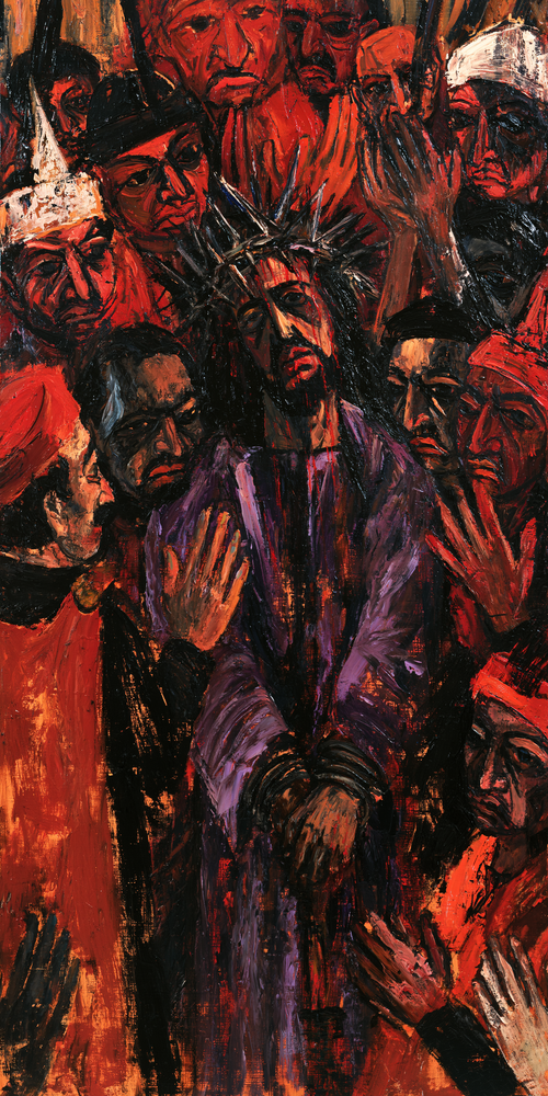Ecce Homo - Ekspressionistinen · Muotokuva n° 2 - Kristillinen taide