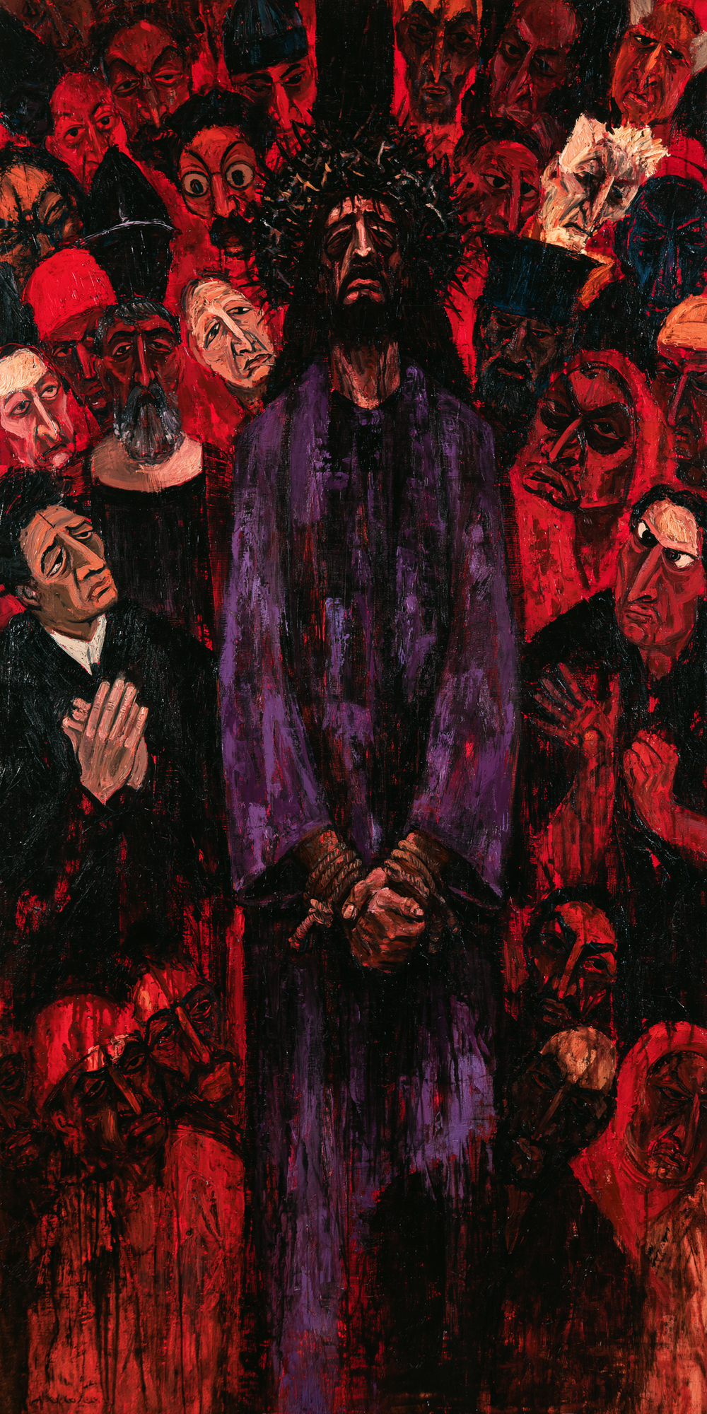 Ecce Homo - Ekspressionistinen · Muotokuva n° 3 - Kristillinen taide