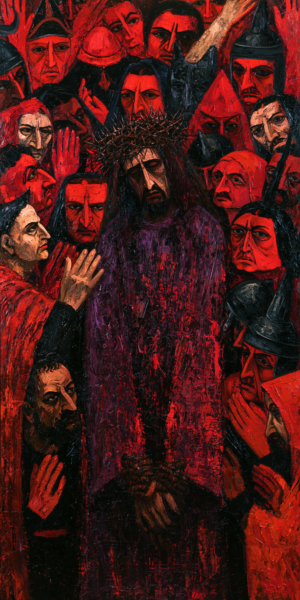 Ecce Homo - Ekspressionistinen · Muotokuva n° 4 - Kristillinen taide