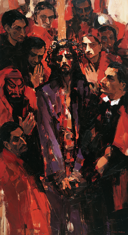 Ecce Homo - Ekspressionistinen · Muotokuva n° 6 - Kristillinen taide
