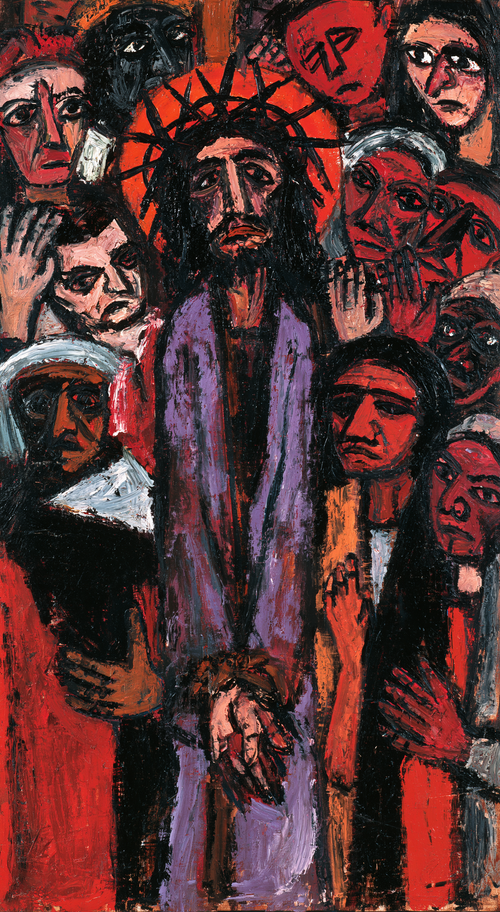 Ecce Homo - Ekspressionistinen · Muotokuva n° 7 - Kristillinen taide