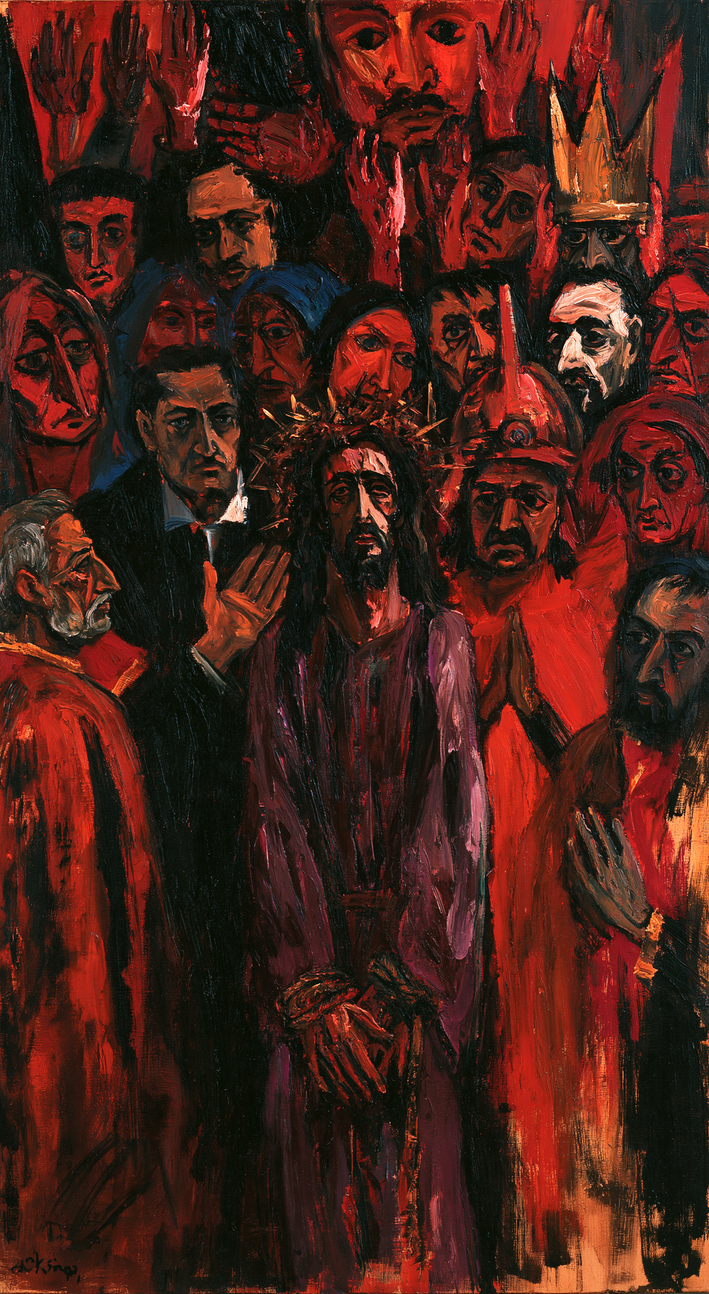 Ecce Homo - Ekspressionistinen · Muotokuva n° 8 - Kristillinen taide