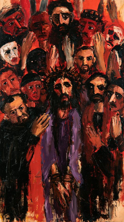 Ecce Homo - Ekspressionistinen · Muotokuva n° 9 - Kristillinen taide