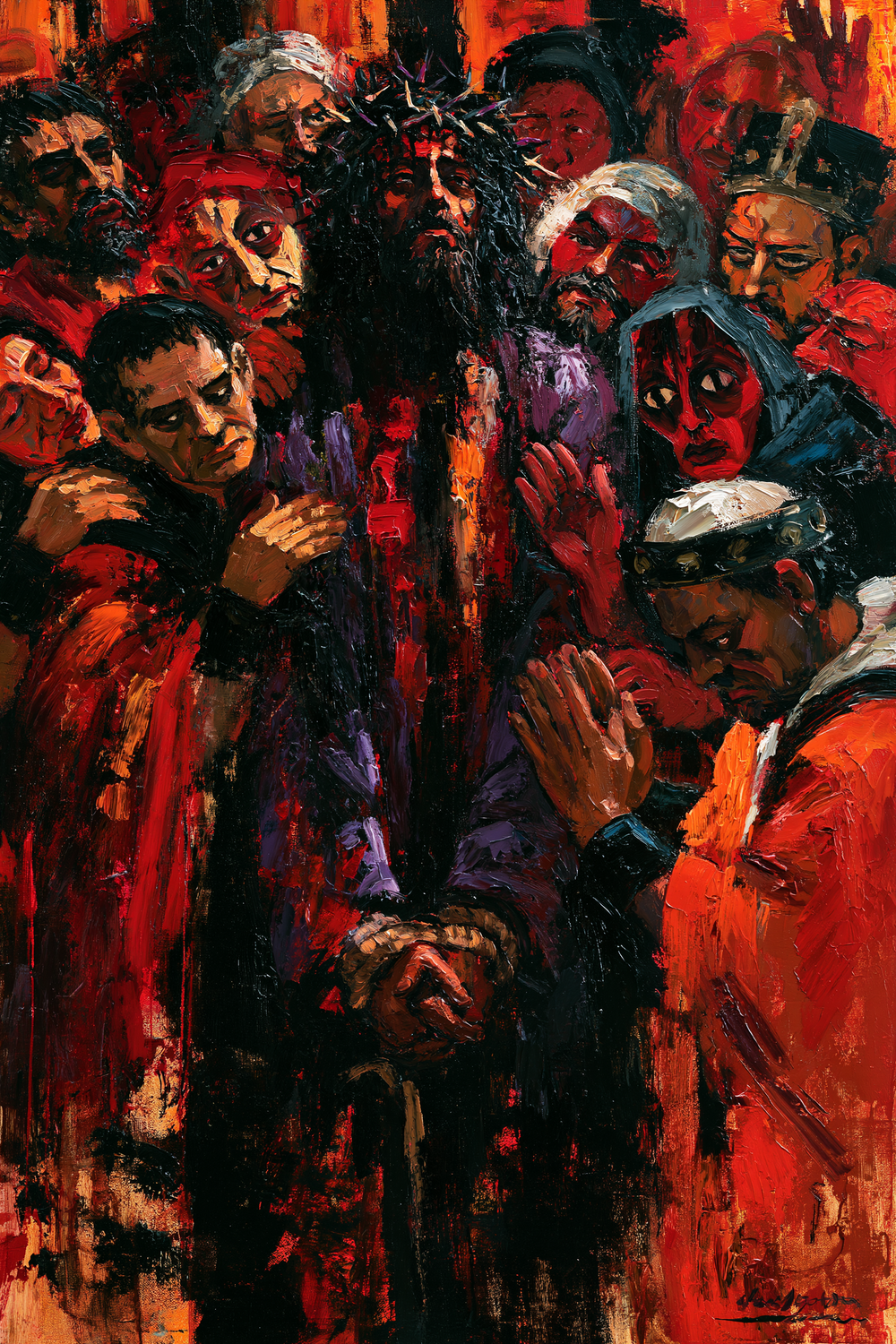 Ecce Homo - Ekspressionistinen · Muotokuva n° 13 - Kristillinen taide