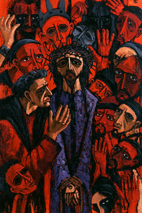 Ecce Homo - Ekspressionistinen · Muotokuva n° 14 - Kristillinen taide