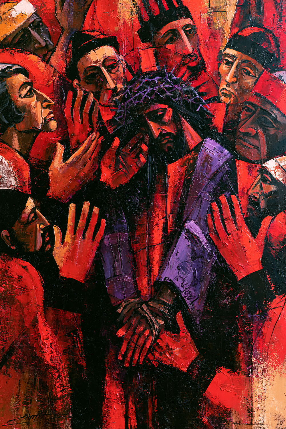 Ecce Homo - Ekspressionistinen · Muotokuva n° 15 - Kristillinen taide