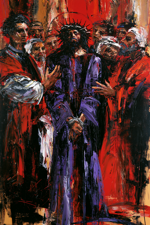 Ecce Homo - Ekspressionistinen · Muotokuva n° 16 - Kristillinen taide