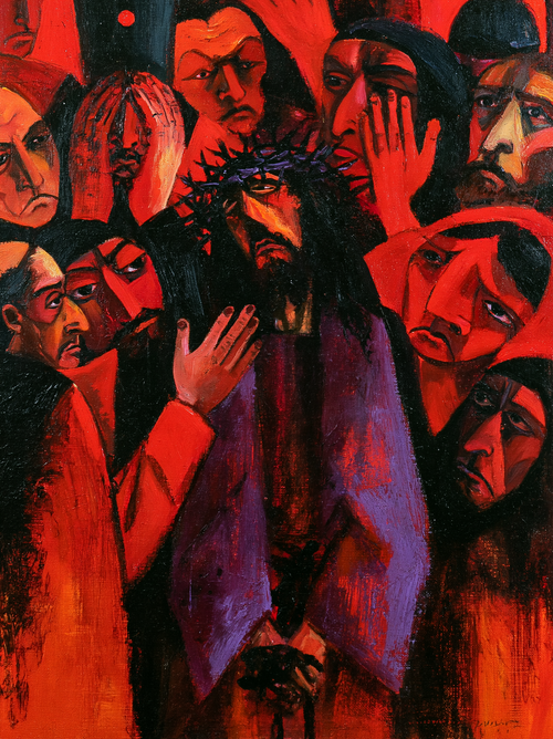 Ecce Homo - Ekspressionistinen · Muotokuva n° 17 - Kristillinen taide