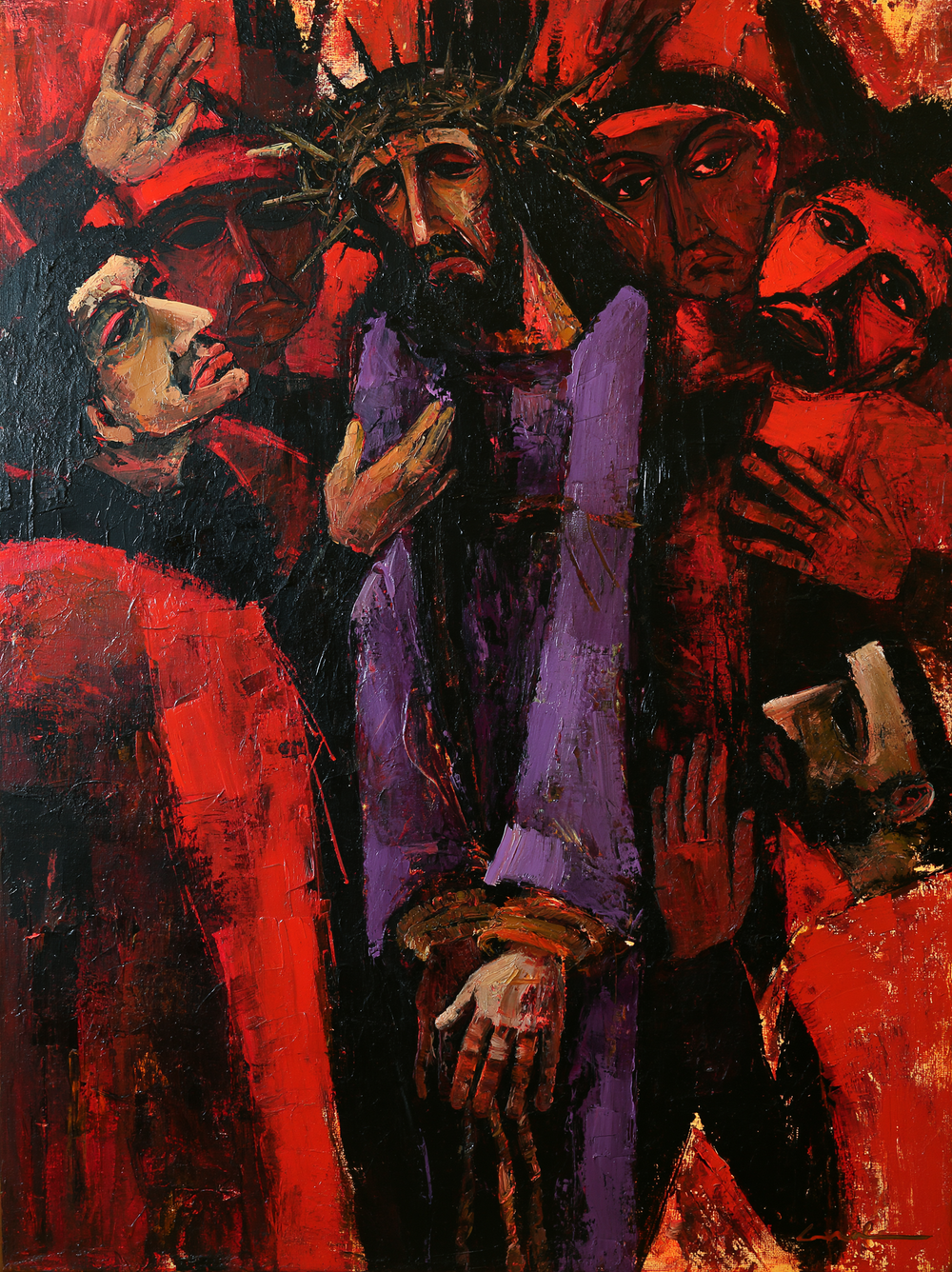 Ecce Homo - Ekspressionistinen · Muotokuva n° 18 - Kristillinen taide
