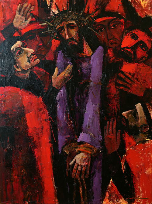 Ecce Homo - Ekspressionistinen · Muotokuva n° 18 - Kristillinen taide