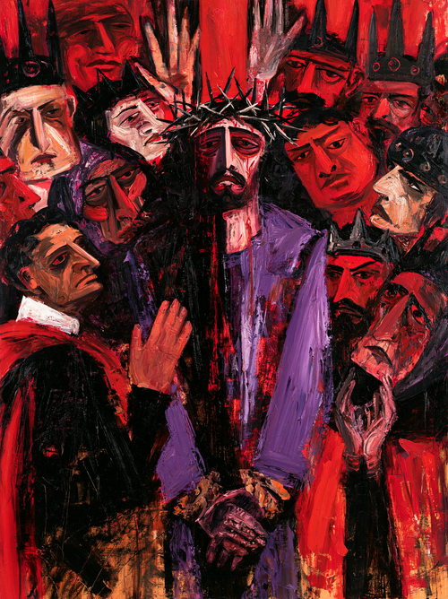 Ecce Homo - Ekspressionistinen · Muotokuva n° 20 - Kristillinen taide