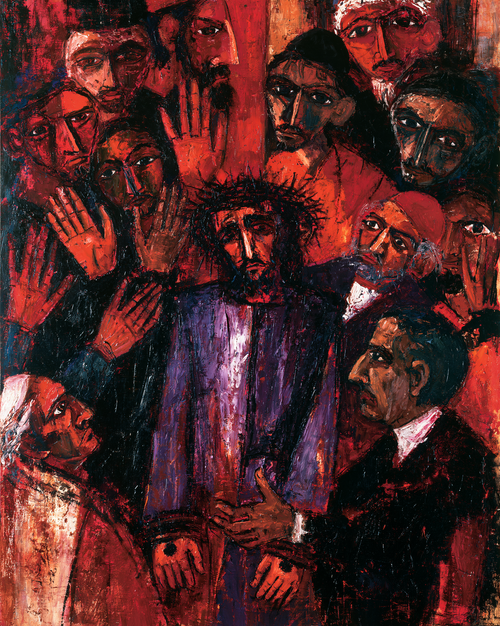 Ecce Homo - Ekspressionistinen · Muotokuva n° 21 - Kristillinen taide