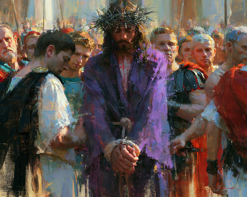 Ecce Homo - Impressionistinen · Maisema n° 2 - Kristillinen taide