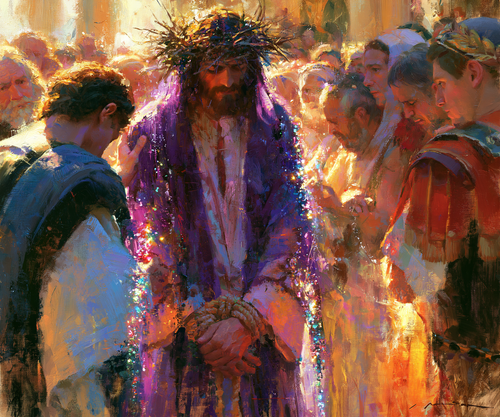 Ecce Homo - Impressionistinen · Maisema n° 6 - Kristillinen taide