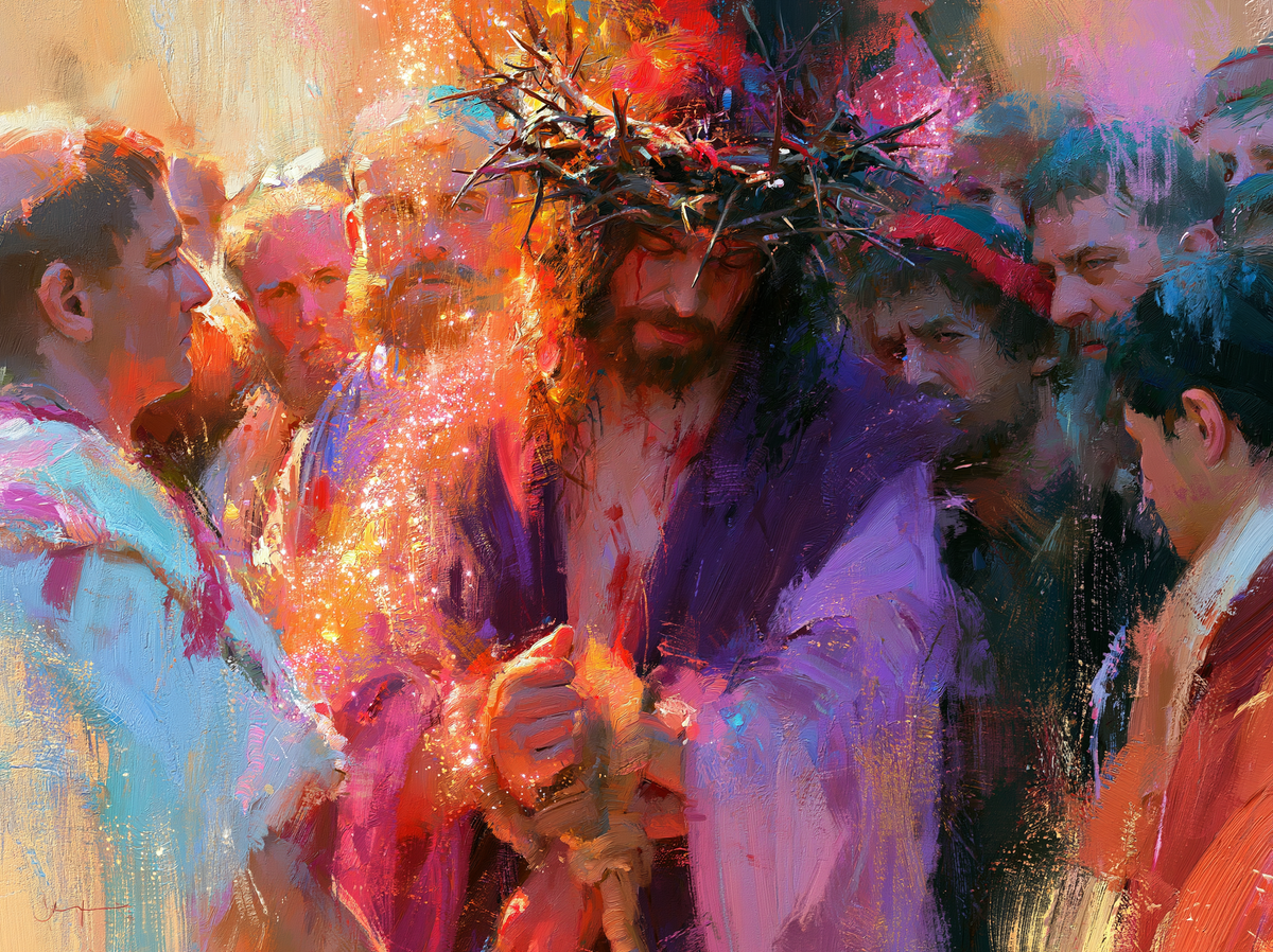 Ecce Homo - Impressionistinen · Maisema n° 7 - Kristillinen taide